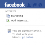 Facebook left menu - Facebook Interest List